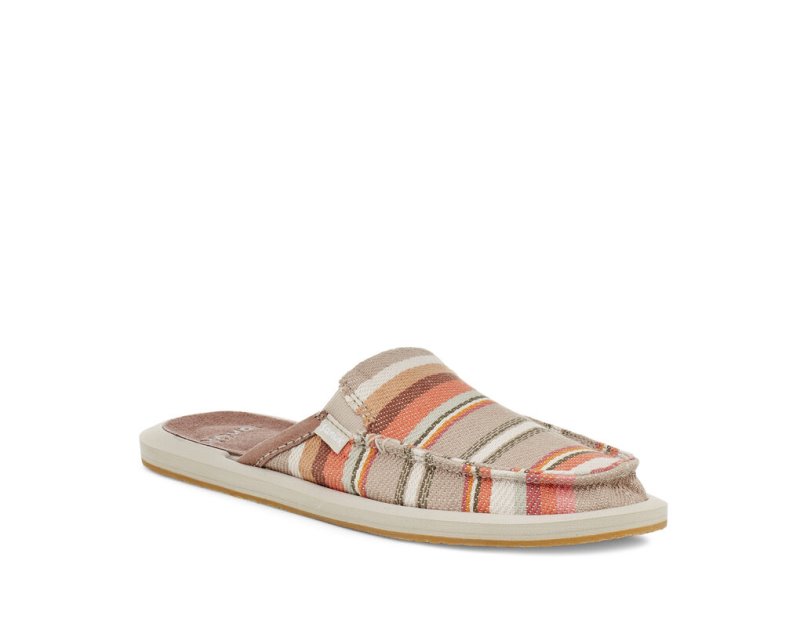 Claquette Sanuk You Got My Back Blanket Sustainable Slip-on Femme - Multicolore FIQSMJ276
